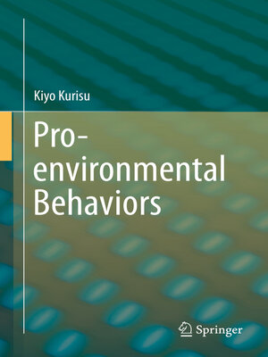 cover image of Pro-environmental Behaviors
